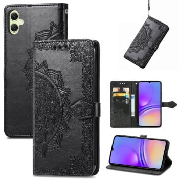 Чохол-книжка Mandala Embossing Pattern Samsung Galaxy A05 - чорний