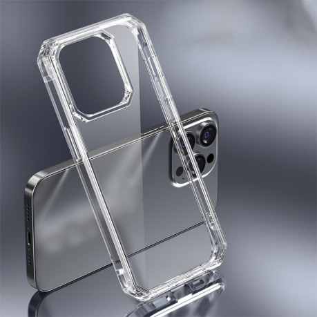 Противоударный чехол Four-corner Airbag для iPhone 14 Plus - белый