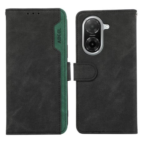 Чохол-книжка ABEEL з магнітною фіксацією RFID-екранування на Xiaomi Redmi A5 4G 171.7mm / Poco C71 - чорний