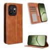 Чехол-книжка Magnetic Buckle Retro для OnePlus 15T — коричневый