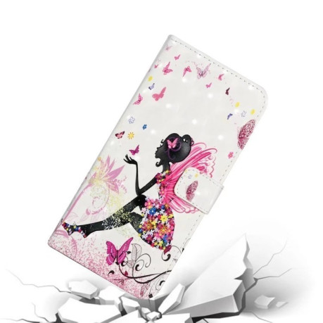 Чехол-книжка Oil Embossed Pattern для iPhone 16 Plus - разноцветные