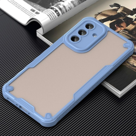 Протиударний чохол Armor Glaze PC Hybrid  для Samsung Galaxy A36 5G - синій
