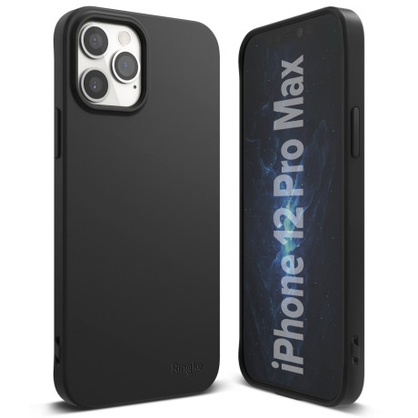 Оригинальный чехол Ringke Air S на iPhone 12 Pro Max - black