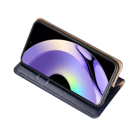Чехол-книжка Gloss Oil Solid для Realme 10 Pro 5G - розовое золото