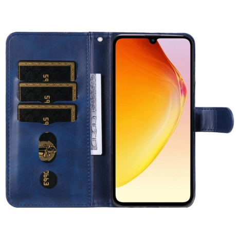 Чехол-книжка Fashion Calf Texture для Vivo V25 5G/V25e 4G - синий