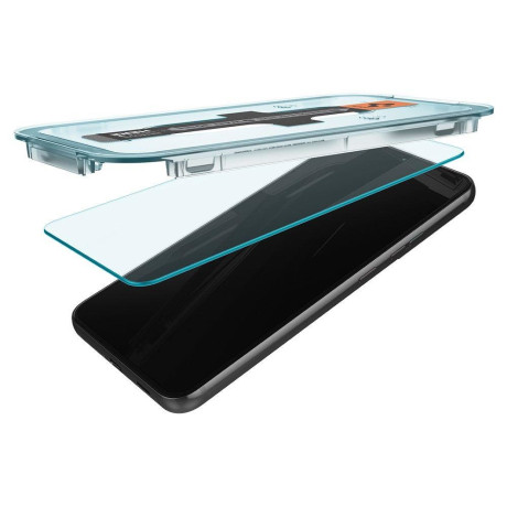Комплект защитных стекол Spigen Glas.Tr ”EZ Fit” для Samsung Galaxy S22