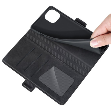 Чохол-книжка Dual-side Magnetic Buckle на iPhone 13 mini - чорний