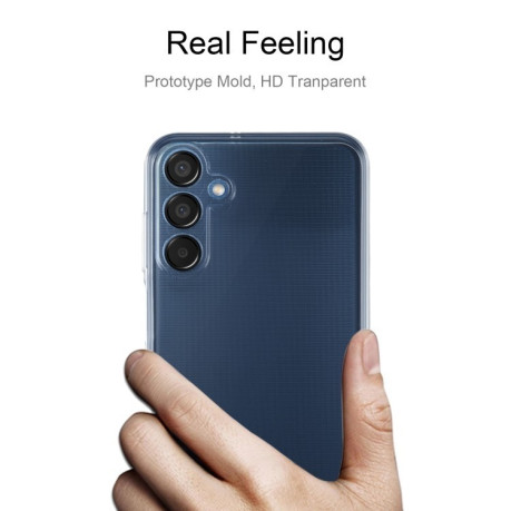 Ультратонкий силиконовый чехол 075mm на Samsung Galaxy M15