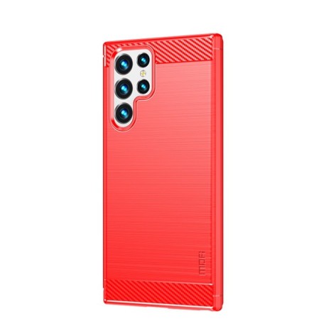 Протиударний чохол MOFI Gentleness Series для Samsung Galaxy S22 Ultra 5G - червоний
