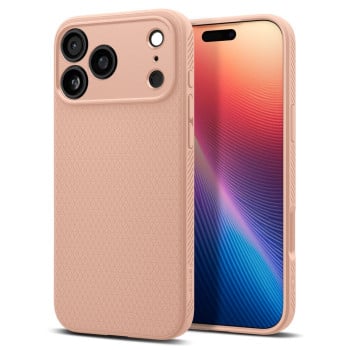Оригінальний чохол Spigen Liquid Air на iPhone 17 Pro - Titanium Pink