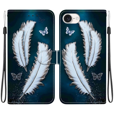 Чехол-книжка Colored Drawing Series на iPhone 16e - разноцветный