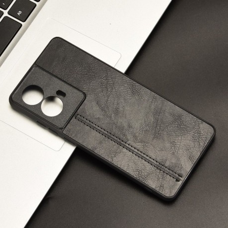 Ударозахисний чохол Sewing Cow Pattern для Motorola G85 5G/S50 Neo 5G - чорний