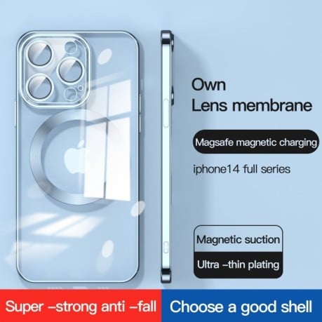 Протиударний чохол Lens MagSafe для iPhone 14 Pro - чорний