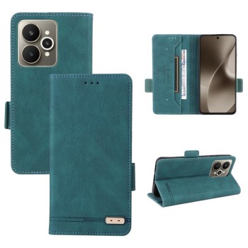 Чохол-книжка Magnetic Clasp Flip на Realme 15 SEA — фіолетовий