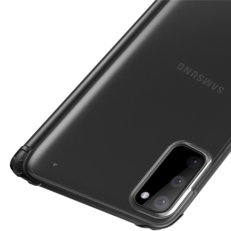 Ударозащитный чехол Four-corner на Samsung Galaxy S20-красный