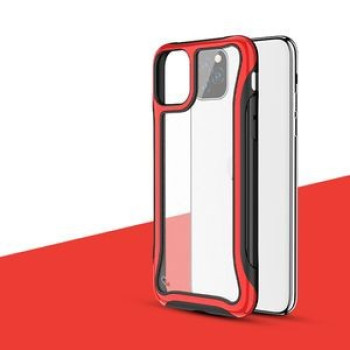 Противоударный чехол 2 в 1 Hybrid Phone Case на iPhone 11 Pro Max - красный