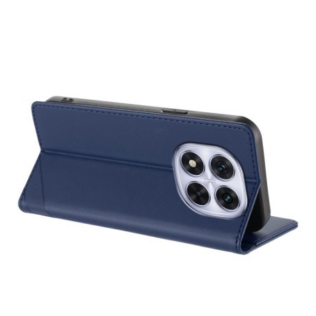 Чохол-книжка Embossed Multi-functional Wallet Retro Leather на Redmi Note 14 Pro 4G - синій