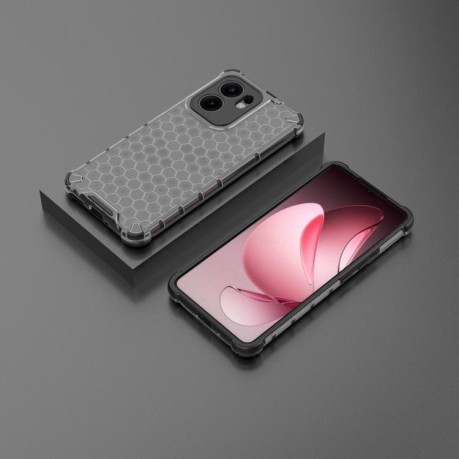 Протиударний чохол Honeycomb на OPPO Reno13 F/Reno13 FS- чорний