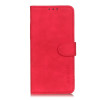 Чохол-книжка KHAZNEH Cowhide Texture на iPhone 12 Mini-червоний