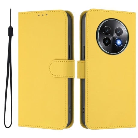 Чохол-книжка Skin Feel S-type для Realme 13+ 5G/13 Pro 5G/13 Pro+ - жовтий