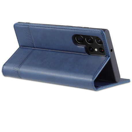 Чохол-книжка AZNS Magnetic Calf Samsung Galaxy S22 Ultra 5G - синій
