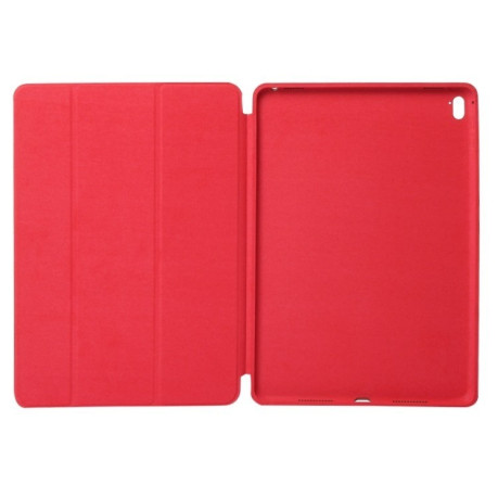 Шкіряний чохол-книжка Solid Color на iPad Pro 12.9 inch 2018- червоний