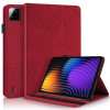 Чехол-книжка Tree Life Series Embossed Leather для Xiaomi Pad 7 / 7 Pro - красный
