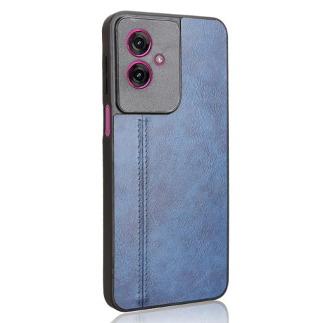 Ударозахисний чохол Sewing Cow Pattern для Motorola Moto G55 5G - синій