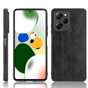 Ударозащитный чехол Sewing Cow Pattern для Xiaomi Poco X5 Pro - черный