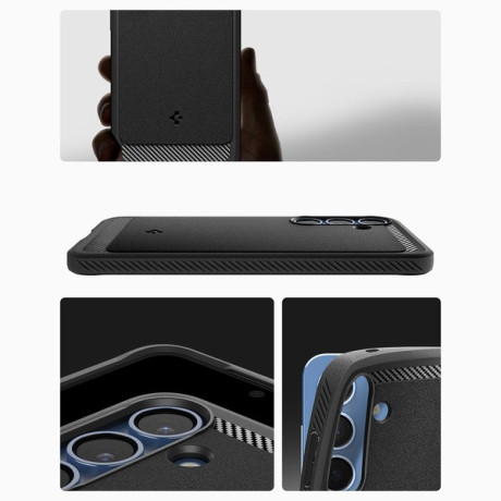 Оригінальний чохол Spigen Rugged Armor Mag MagSafe для Samsung Galaxy S25+Plus - Matte Black