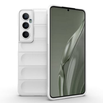 Силіконовий чохол Magic Flannel для Realme C65 4G Global - білий