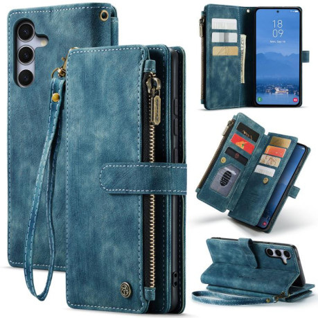 Чохол-гаманець CaseMe-C30  для Samsung Galaxy S25+ 5G - синій