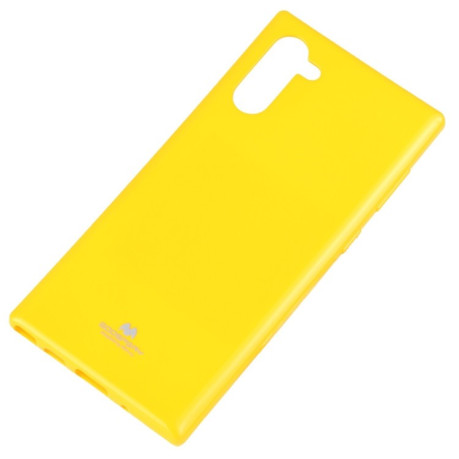 Чохол MERCURY GOOSPERY JELLY на Samsung Galaxy Note 10-жовтий