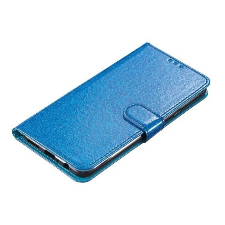 Чехол-книжка Glittery Powder Flip на Samsung Galaxy A55 - синий