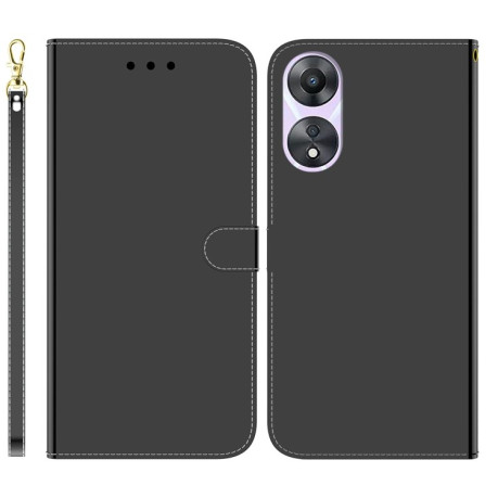 Чохол-книжка Lmitated Mirror для OPPO A58 4G - чорний