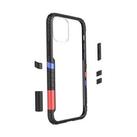 Противоударный чехол X-Fitted Chameleon для iPhone 12 Mini-черный