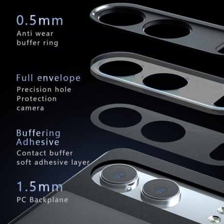 Противоударный чехол Armor Precise Hole гибрид для OnePlus Nord 4 - черный