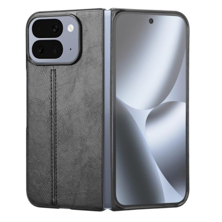 Чохол із прострочкою Sewing Cow Pattern на Google Pixel 10 Pro Fold — чорний