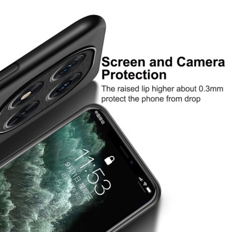 Противоударный чехол Tilt Strip Grain на Xiaomi Redmi Note 14 5G - синий