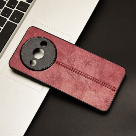 Ударозахисний чохол Sewing Cow Pattern для Xiaomi Redmi A3 - червоний