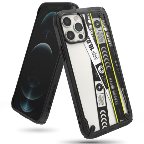 Оригинальный чехол Ringke Fusion X Design durable на iPhone 12 Pro Max - Ticket