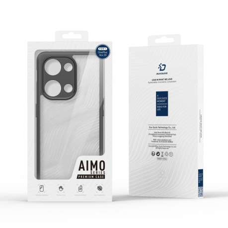 Противоударный чехол DUX DUCIS Aimo Series для OnePlus Ace 2V / Nord 3 5G - черный