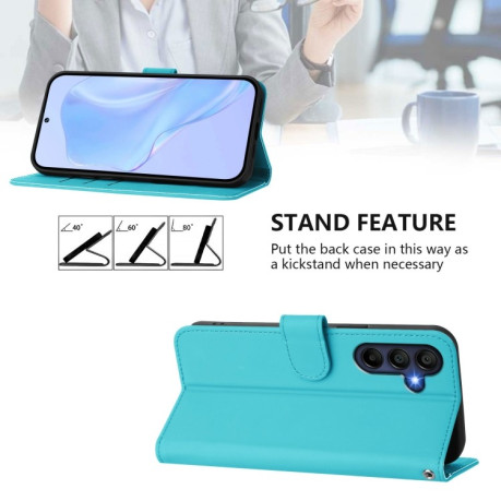Чехол-книжка Skin Feel S-type для Samsung Galaxy A26 5G - синий