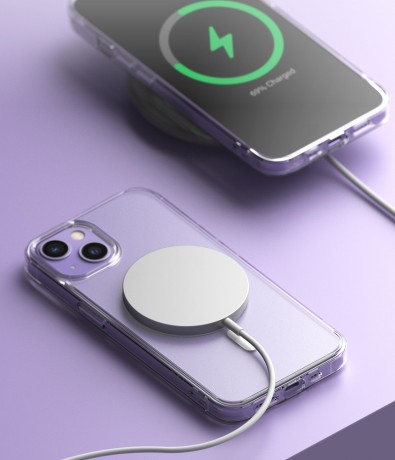 Оригинальный чехол Ringke Fusion (MagSafe) для iPhone 13 Mini - transparent