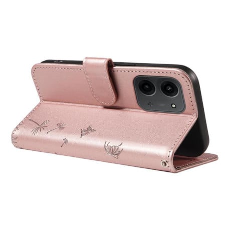 Чехол-книжка Dandelion Embossed Pattern Flip Leather на Xiaomi Redmi 15C 5G / 4G EU 173mm - золото