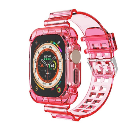 Ремешок Glacier для Apple Watch Ultra 49mm - пурпурно-красный
