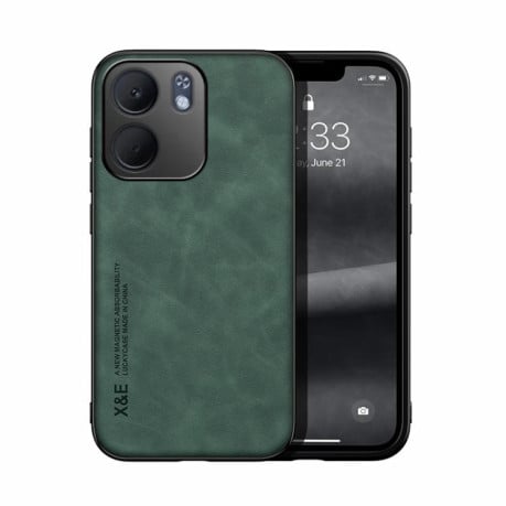 Чохол із м'якою фактурою Skin Feel на OPPO A5x 5G Global - зелений