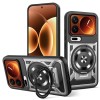 Ударостійкий чохол Armor Rotating Holder MagSafe для Xiaomi 17 Pro — сірий