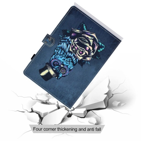 Чехол-книжка Colored Drawing на iPad Air 2 - Owl