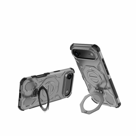 Противоударный чехол J-20 Solid Color MagSafe Magnetic на iPhone Air - серый